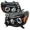 Spec-D Tuning 05-10 Toyota Tacoma Halo LED Projector Black 2LHP-TAC06JM-TM - alternate 1